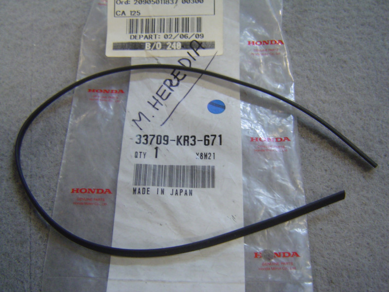 Joint Cabochon Feu Arrière Honda – Réf. 33709KR3671