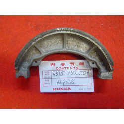 Mâchoire de frein arrière Honda CD125 adaptable | 43120230000A