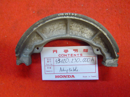 Mâchoire de frein arrière Honda CD125 adaptable | 43120230000A