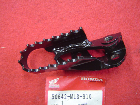 Repose pied gauche Honda CR125 CR250 CR500 90-94 | 50642ML3910