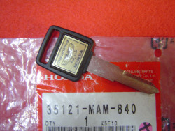 Clé Vierge Honda GL1500 - Réf. 35121MAM840