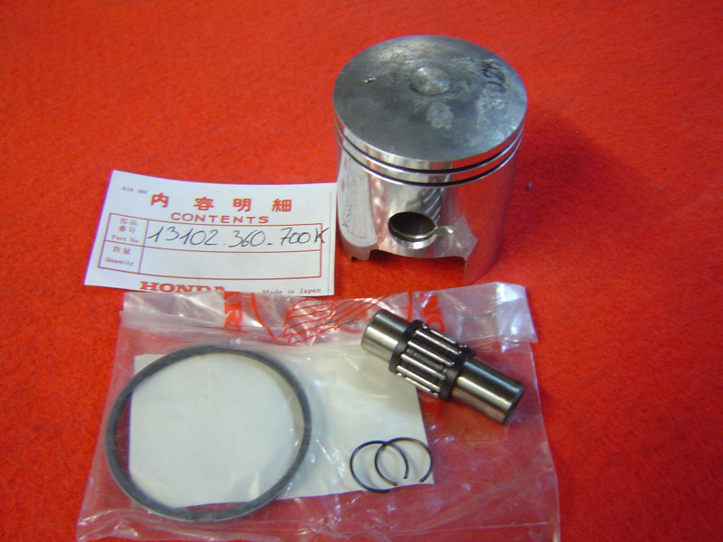 Kit Piston Cote 0,25 Honda CR125M 76 – Réf. 13102360700K