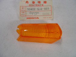 Cabochon clignotant AV droit Honda NR50 90-94 – Réf. 33402GJ2003