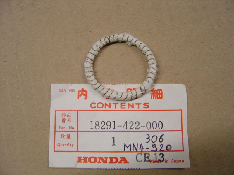 Joint d'échappement Honda CB650 CBR600 XL600 – Réf. 18291-422-000