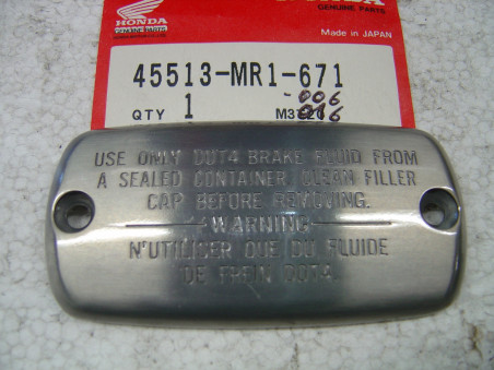 Couvercle Maître-Cylindre Frein AV Honda – Réf. 45513MR1671