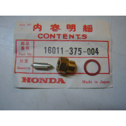 Kit pointeau + puit pour CB125S/S1 CB125S2 CB125J HONDA 16011-375-004