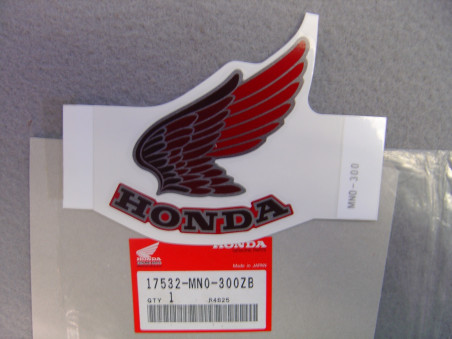 Autocollant réservoir gauche Honda VF700CH 87 USA - Réf 17532MN0300ZB