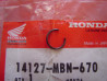 Clip 10mm Honda XR650 00-07 – Réf. 14127MBN670
