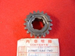 Pignon baladeur 3ème HONDA CR250 RE 1984 23441-KA4-740