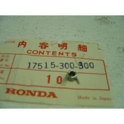 Ressort loquet chromé réservoir Honda – Réf. 17515300300