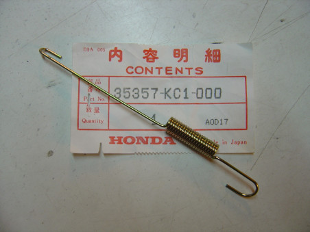 Ressort Contacteur Frein AR Honda - Réf. 35357KC1000