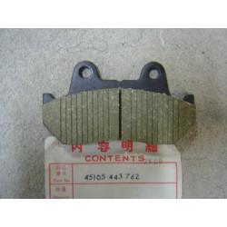 Plaquette de frein Honda CB125TD 82-84 | Réf. 45105443762