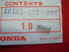 Ressort Vis de Richesse Honda CD90Z C95 ST70 - Réf. 16182011004