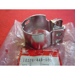 Collier gauche silencieux échappement Honda CX500 | 18376449000