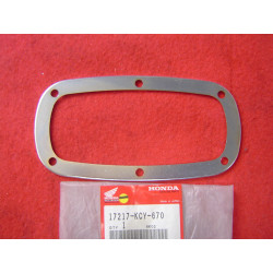 Plaque fixation pipe filtre à air Honda XR400 - Réf 17217KCY670