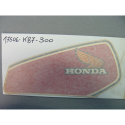 Décor autocollant réservoir droit Honda XL250RC XL500RC 82