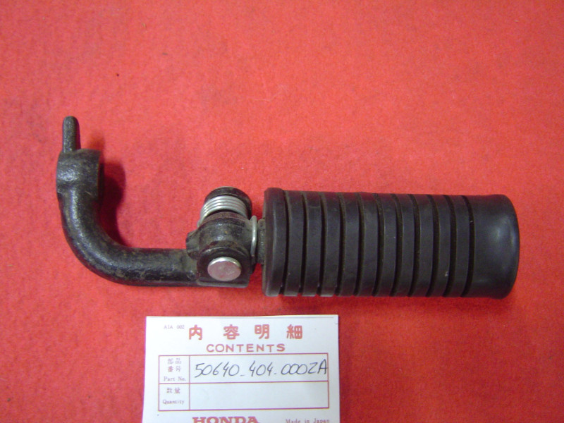 Repose-pied AV gauche Honda CB550K3 CB500K3 - 50640404000ZA