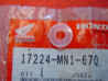Rondelle couvercle filtre à air Honda XR600 88/92 - Réf. 17224MN1670