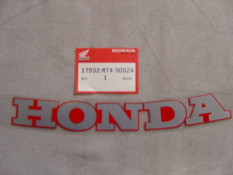 Décor autocollant réservoir Honda VFR750FL 90 gauche type 1