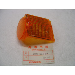 Cabochon Clignotant AR Droit Honda CH125 NH125 - Réf 33602KG8613