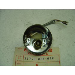 Base chromée feu arrière Honda PS50 PC50 - Réf. 33703063622