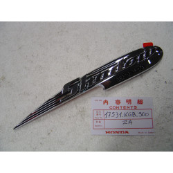 Logo droit réservoir Honda VT125 2000/2003 - Réf. 17531KGB900ZA