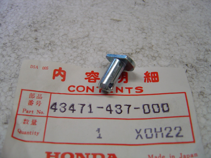 Axe pédale frein arrière Honda XL125S - Réf. 43471437000