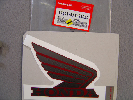 Autocollant réservoir droit Honda CBR1100XX R101 - 17521MAT860ZC