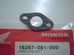Joint papier de la pipe d'admission de PC50 PF50 QA50 HONDA 16267081000