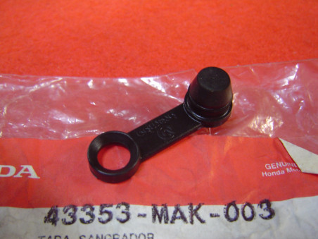 Capuchon caoutchouc vis de purge Honda CB500 98-02 | 43353-MAK-003
