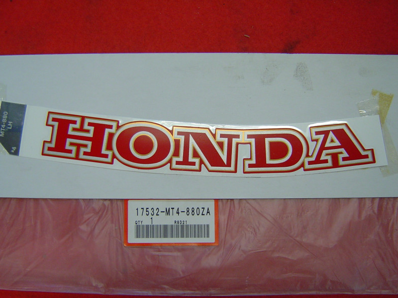Décor autocollant gauche Honda VFR750 1991 R157 | Réf. 17532MT4880ZA