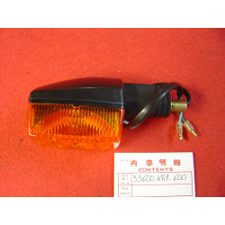 Clignotant AR droit Honda 12V 18W - Réf. 33600-KR1-600