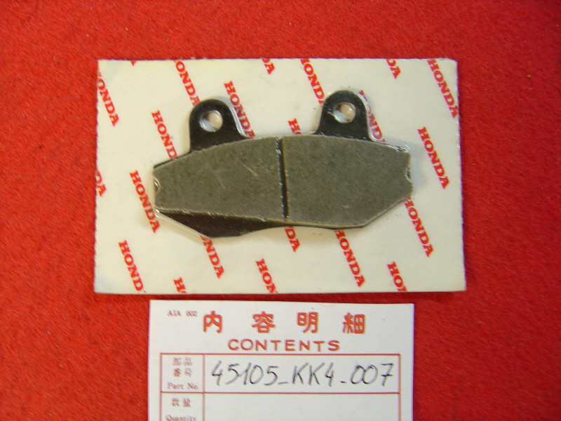 Plaquette de frein Honda MBX125FE/FF ASK réf 45105KK4007