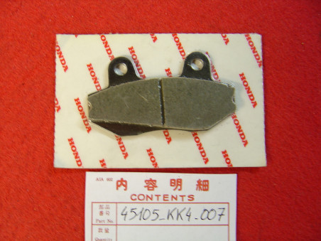 Plaquette de frein Honda MBX125FE/FF ASK réf 45105KK4007