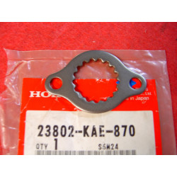 Plaque fixation pignon sortie boîte Honda XR400 TRX400 - 23802-KAE-870