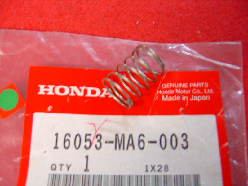 Ressort Rampe Carburateur Honda - Réf. 16053MA6003