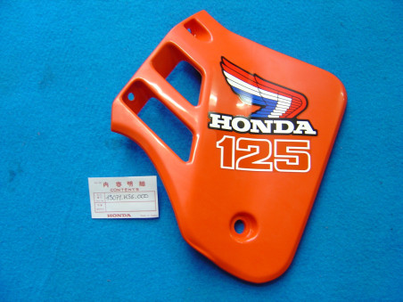 Écope droite radiateur Honda 125 CR RG 86 - Réf 19071KS6000
