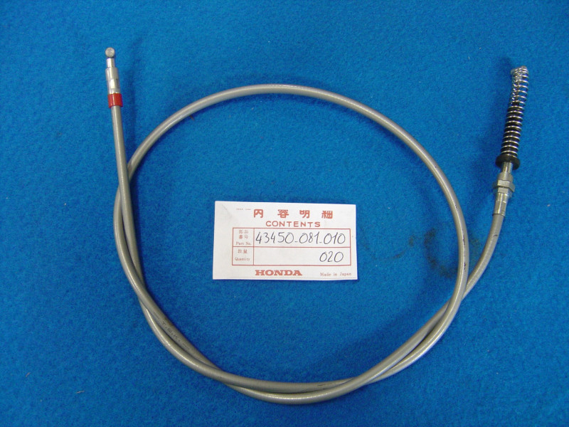 Câble de frein avant Honda PC50A - Réf. 43450081010