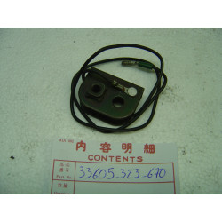 Support clignotant arrière gauche Honda CB500F CB750 | 33605323670