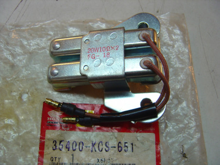 Résistance circuit éclairage Honda CG125 – Réf. 35400KCS651