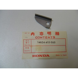 Plaque B fixation guide chaîne distribution Honda CX500