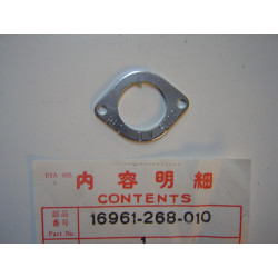 Plaque fermeture robinet essence Honda CB72 CB77 CB750Four