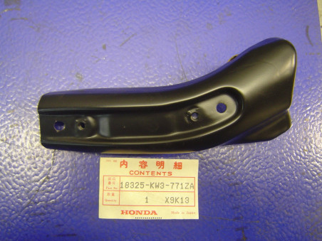 Grille Protection Échappement Honda NX250 88-91 | Réf. 18325KW3771ZA