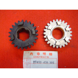 Jeu pignons 3ème vitesse CB900BO Honda 23400-438-305