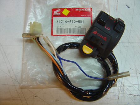 Commodo Gauche Honda XR250R XR600R - Réf 35210KT0651