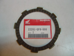 Disque garni d'embrayage de CRM75 NSR50 XR200R  CBS125 SL125 non utilisé e