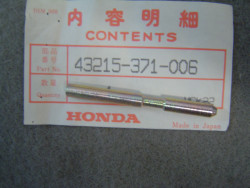 Axe de maintien des plaquettes de GL1000 CB750F-F1