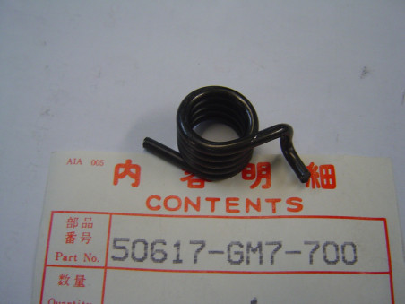 Ressort rappel repose-pied droit Honda CR80 86/95 - Réf 50617GM7700