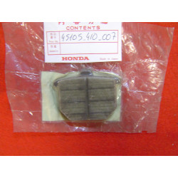 Plaquette de frein Honda CB750 GL1000 CX500 CB900 - Réf 45105410007