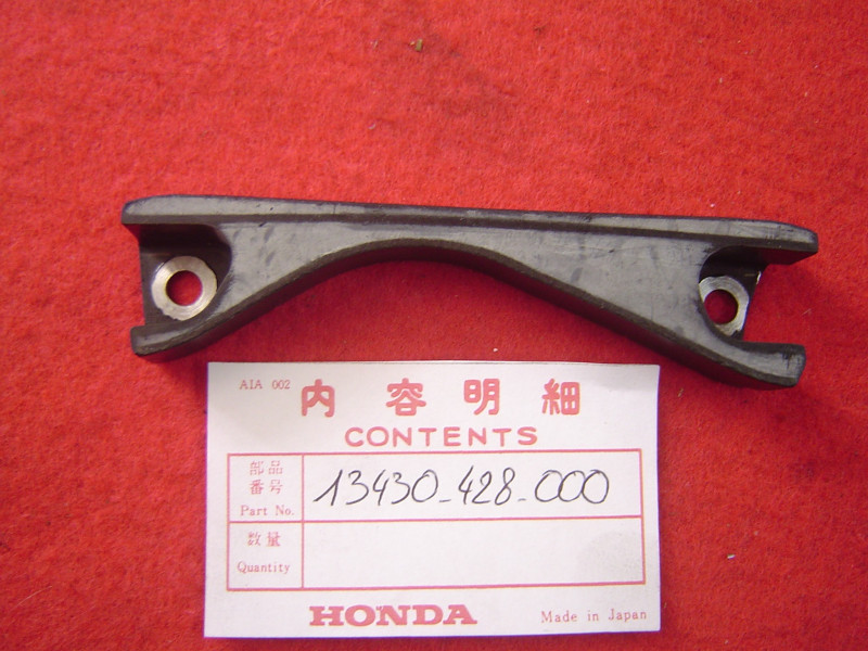Patin chaîne balancier Honda XL250S CB250RS - Réf. 13430428000